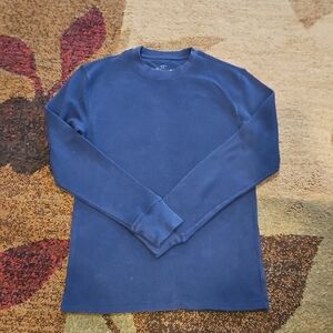 Faded Glory Blue Long Sleeve Tee